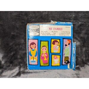 Geneva Records For Children's Hour Record Set MY FAMILY